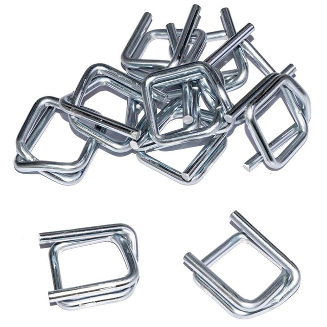 Galvanizovaná kovová spona 32 mm pro pásky