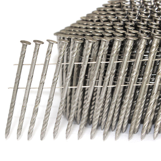 15 Degree Stainless Steel Coil Siding Nails 1-1/2 In. X 0.090 In.