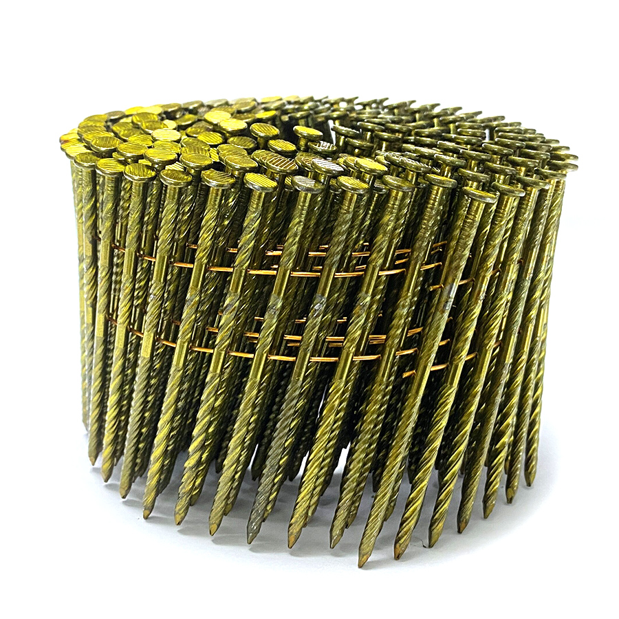 15 C&eacute;im Scri&uacute; Bright Shank Wire Tairn&iacute; Coil 3.05x75mm