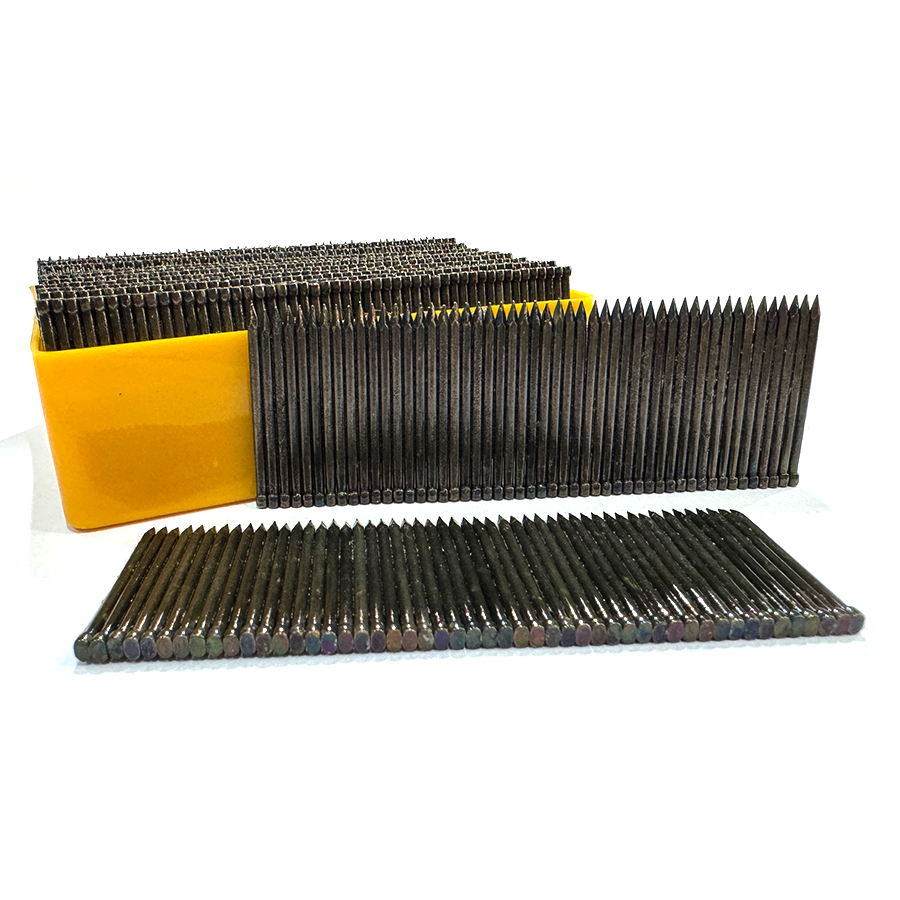 میخ های بتنی سخت فولادی 15 گیج FST35 گالوانیزه