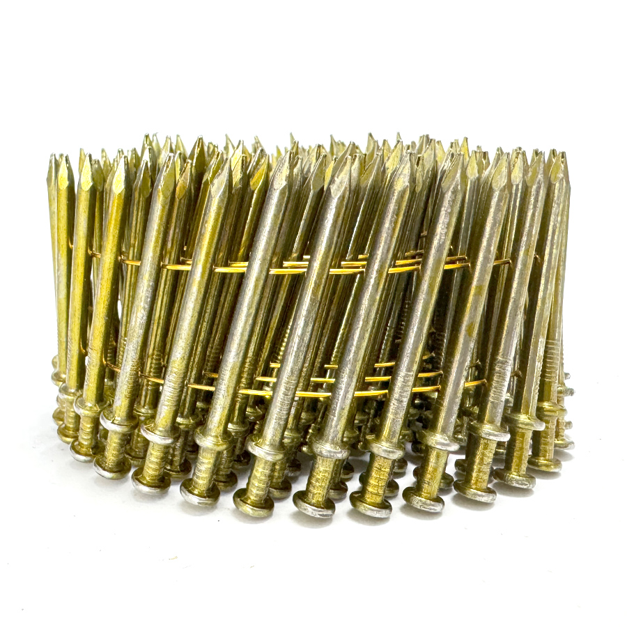 M&oacute;ng tay cuộn đ&ocirc;i 15 độ Smooth Shank