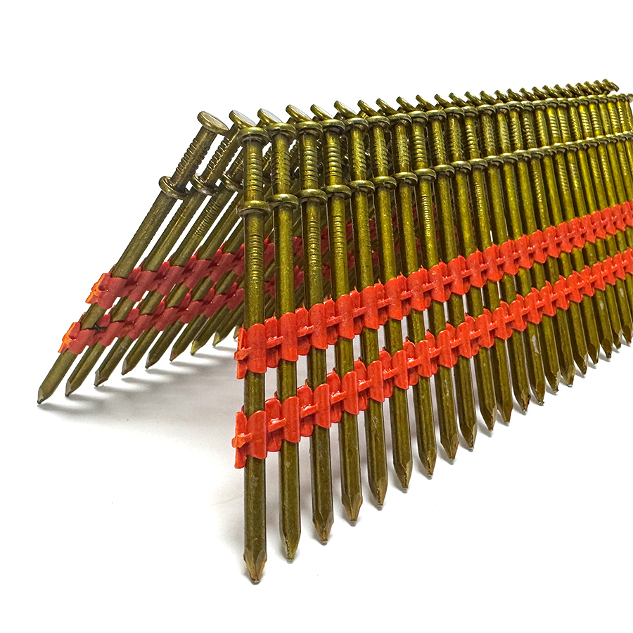 21 ដឺក្រេ 3.3x72mm Duplex Head Plastic Strip Nail 