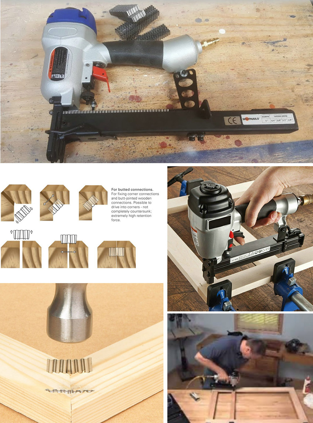 Four Oblique Corrugated Fasteners For Wood KYA FASTENERS