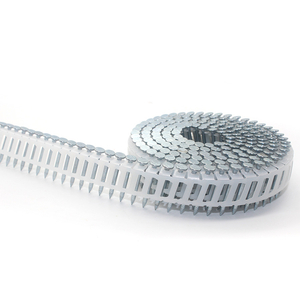 15 Grado Galvanizado Pl&aacute;stico Hormig&oacute;n Acero U&ntilde;as 2,6x25mm 