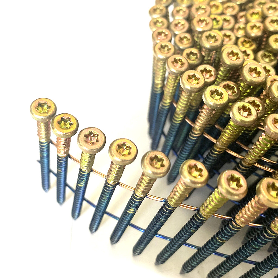 2-1/4 in. x .130 in. 15 Degree Wire Coil Versa Drive Nail Screw
