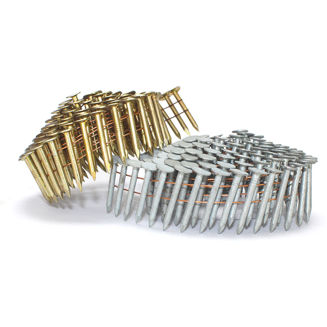 1-1/4 in. x 0,120 tommer. Galvaniseret spiral tagdækning negle