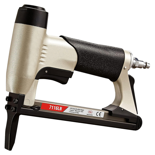 Taç döşemelik zımbasında pnömatik 22 gauge 3/8 7116ln
