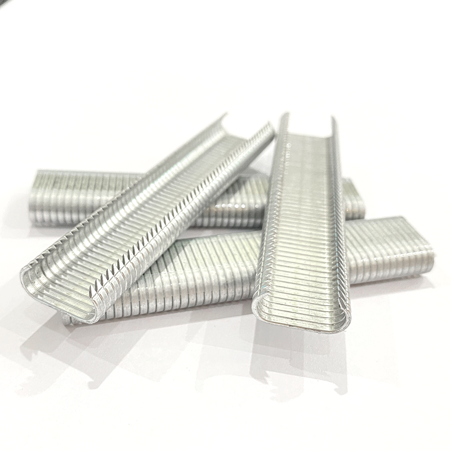 16GA SR8 verzinkte Polster-Hog-Ringe