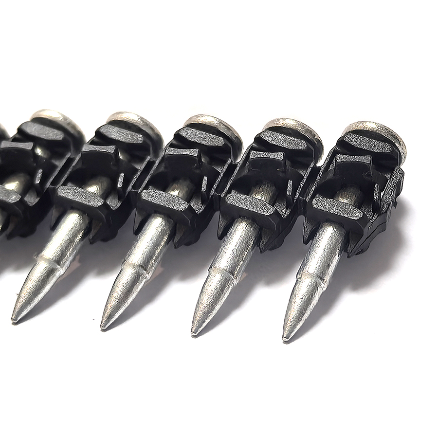 12 गेज 1 इंच एक्सडीबी12 इंच बी4 कोलेटेड कंक्रीट नाखून