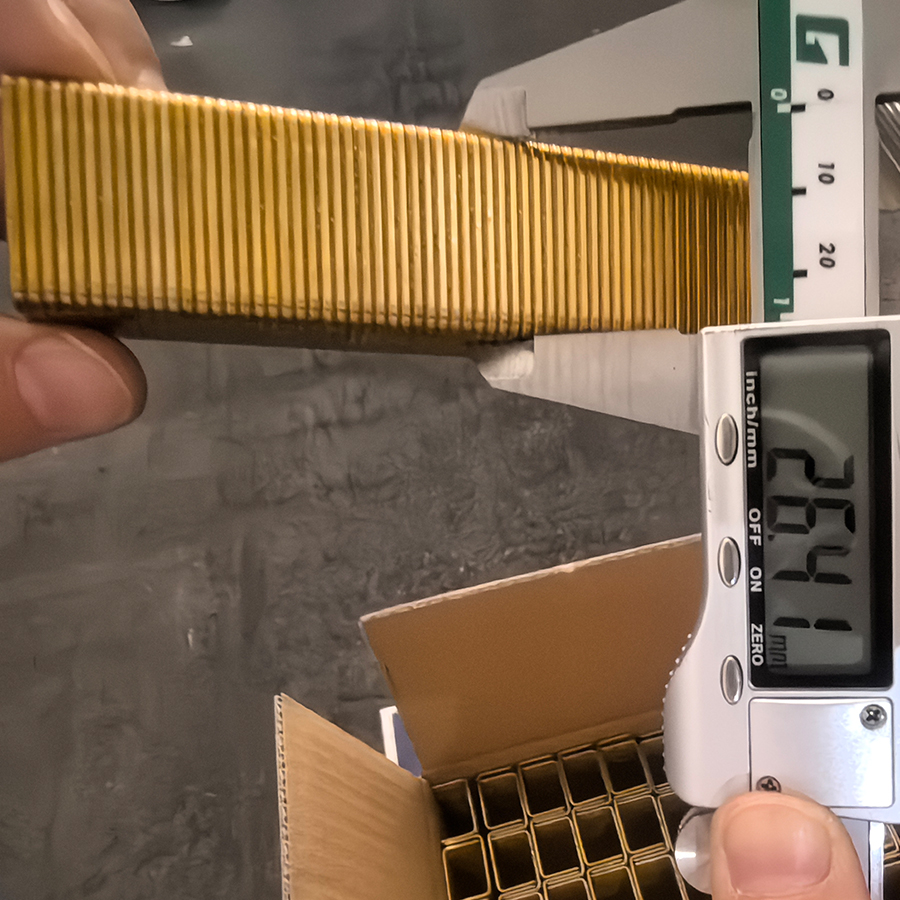 XVI gauge I Inch corona gravis filum Staples P16