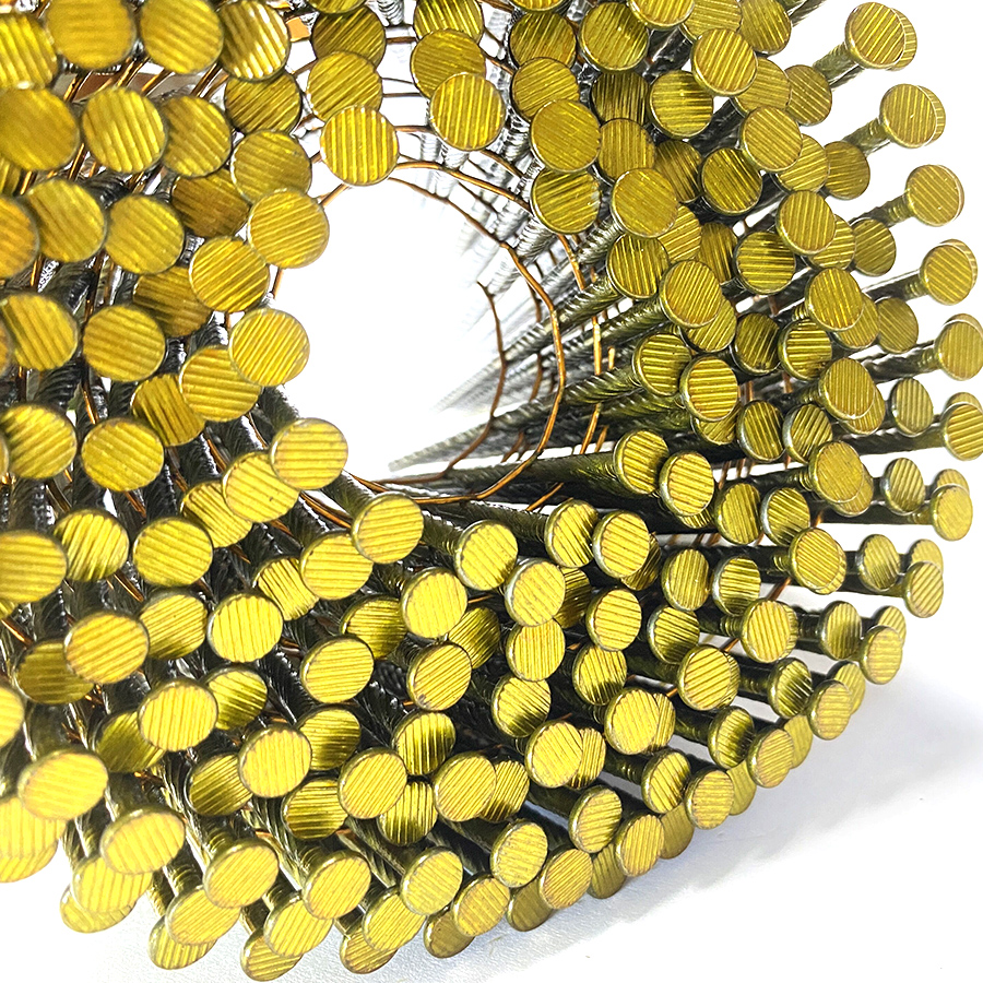15 C&eacute;im Scri&uacute; Bright Shank Wire Tairn&iacute; Coil 3.05x75mm