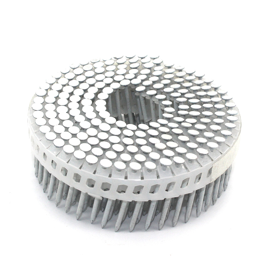 15 stupňov&eacute; plastov&eacute; špir&aacute;lov&eacute; klince s hladkou stopkou 1,83 x 32 mm 