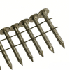 1-1/4 اینچ X 0.120 اینچ سقف حلقه ای استیل ضد زنگ میخ‌های کلافی