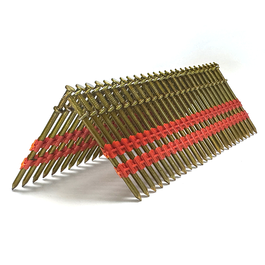 21 ដឺក្រេ 3.3x72mm Duplex Head Plastic Strip Nail 