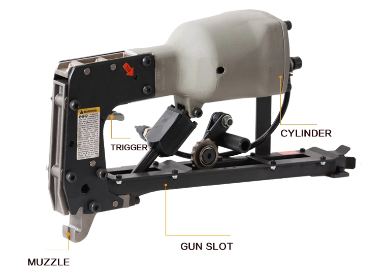 Pneumatic Clinching Tool ZM66T Hartco Clipper Professional for Mattress