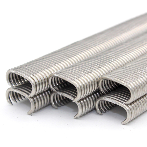 Anéis de porco de aço inoxidável 16GA 16SS110