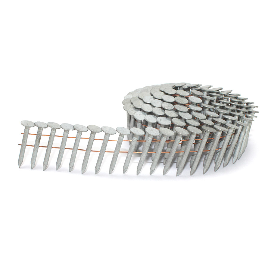 1-1/2 in x .120 in Hot Dipped Coil Roofing Nails