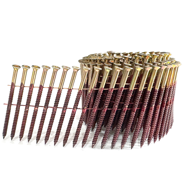 3 in. X .131 In. 15 graders tr&aring;dspole Torx-huvuddrivna spikskruvar