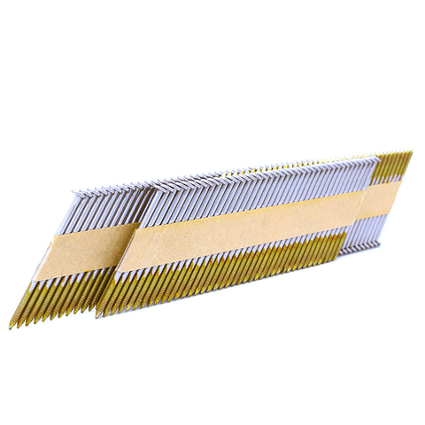 34 de grade 3-1/4 inch unghii de &icirc;ncadrare de h&acirc;rtie colate