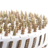 15 درجة ورقة من البلاستيك المجلفن لفائف مسمار المسمار 3.5x30mm