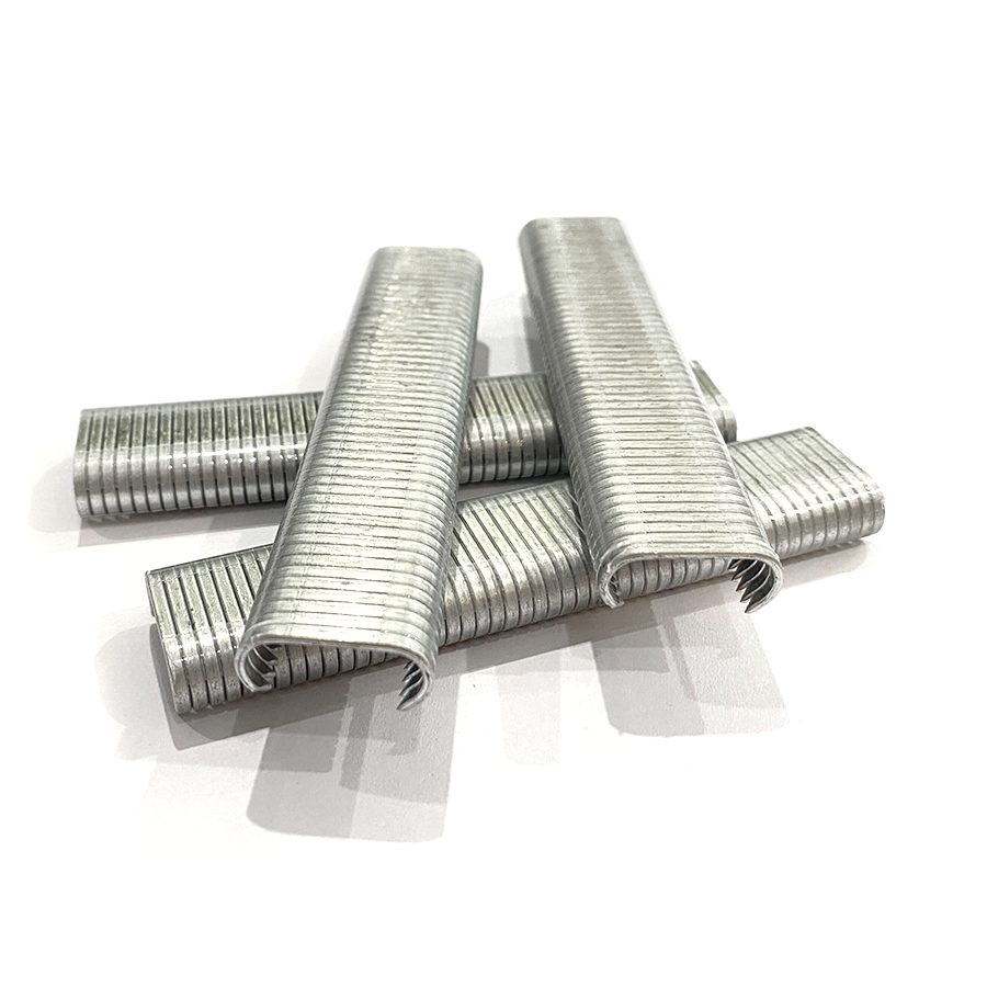 16GA SR8 verzinkte Polster-Hog-Ringe