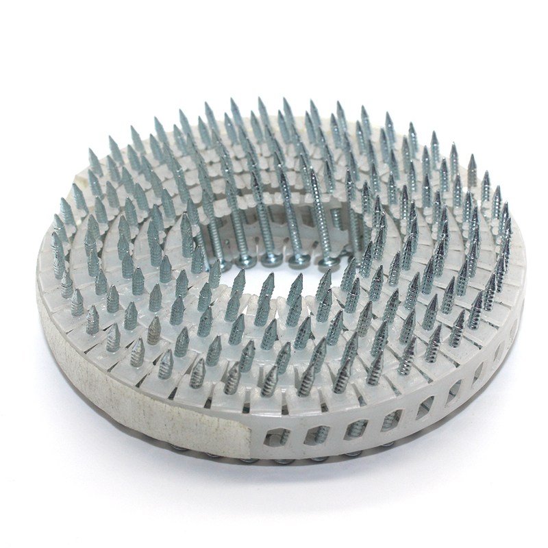 Plastica elettrozincata a 15 gradi Chiodi in bobina 1,8x20 mm 