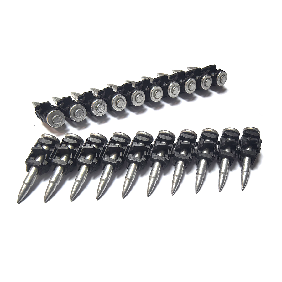 12 गेज 1 इंच एक्सडीबी12 इंच बी4 कोलेटेड कंक्रीट नाखून