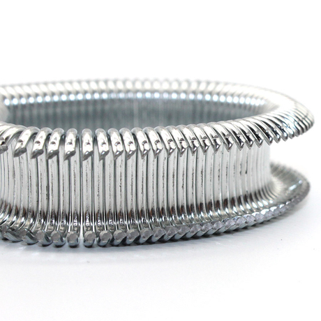 Anéis de Porco Galvanizados 16GA 516G100 Coroa de 1/2 polegada