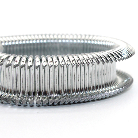 Anéis de Porco Galvanizados 16GA 516G100 Coroa de 1/2 polegada