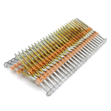 21 度 3 インチX 0.131 亜鉛メッキ照合フレーム釘