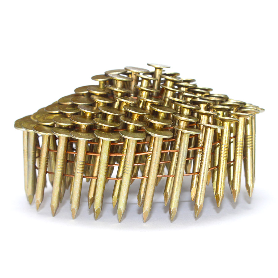 15 Degree Coil Nails for Shingles Roofing 1-3/4 In. X 0.120 In.